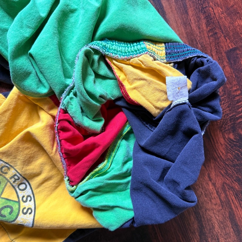 Vintage Cross Colours Shorts S/M‎ Color Block 90s Streetwear Hip Hop - Picture 5 of 12